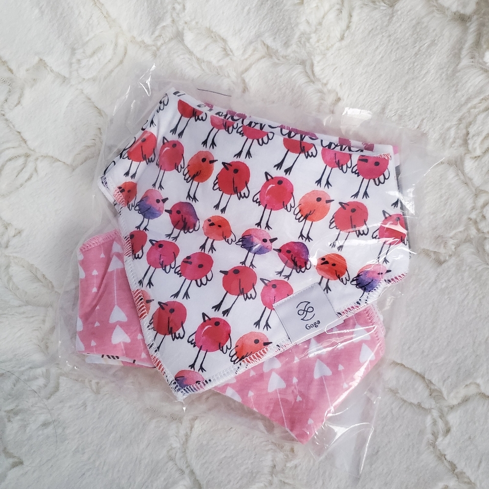 8 Baby Bandana Bibs